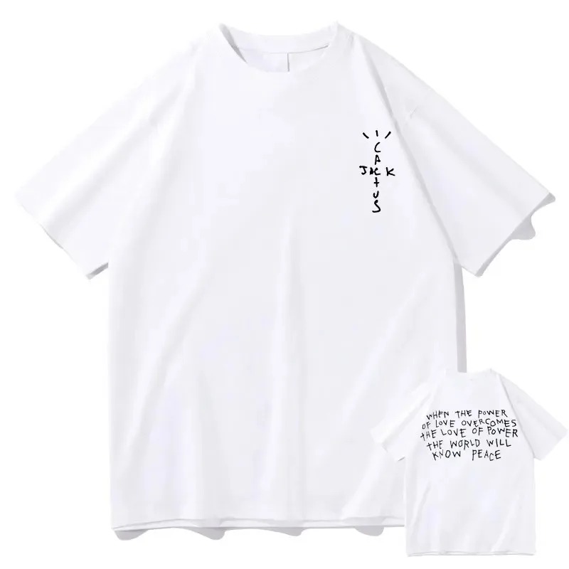 Cactus Jack Tee - Koszulka męska z grafiką Rapper Cactus