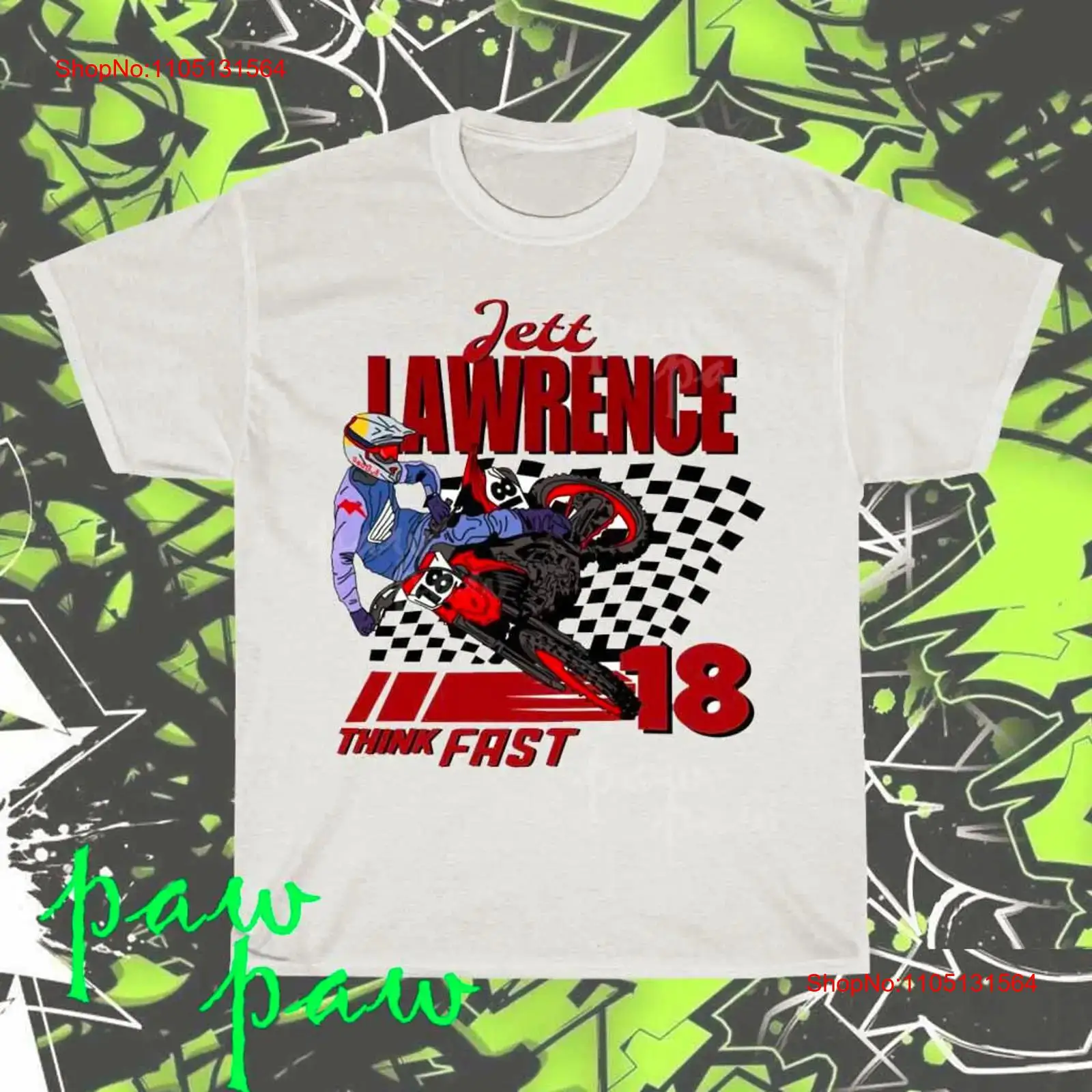 Streetwear Brand China - Nowa koszulka Jett Lawrence HD Logo
