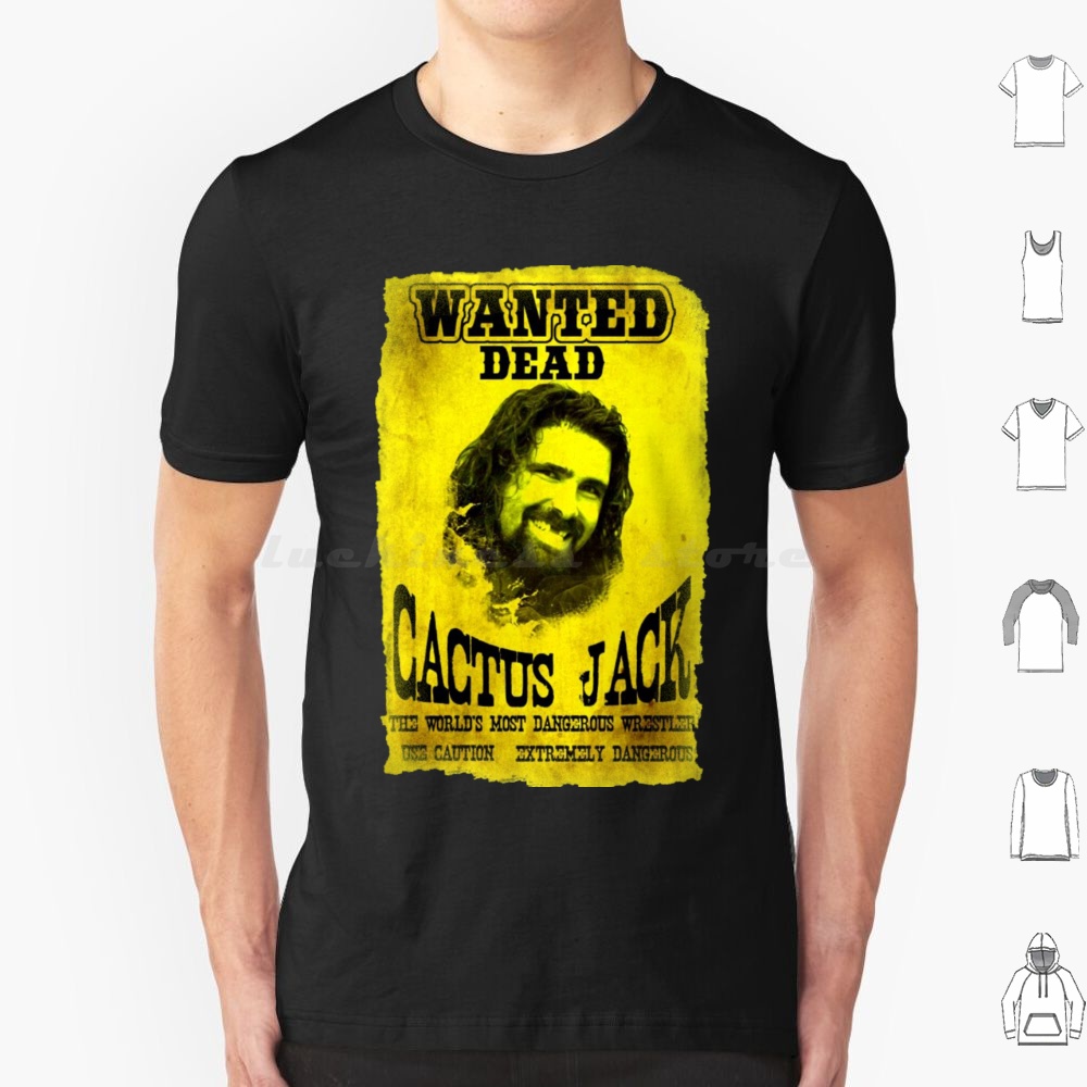 Cactus Jack Tee - Koszulka Cactus Jack Wanted Icon Bawełna
