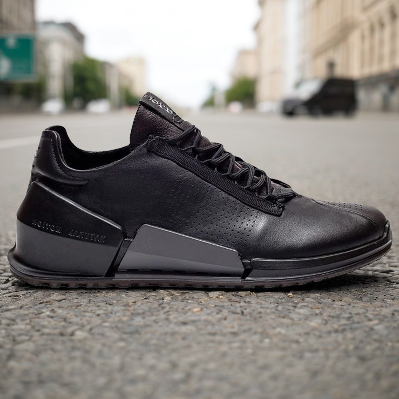 Streetwear Brand Popular - Modne męskie buty ze skóry naturalnej,