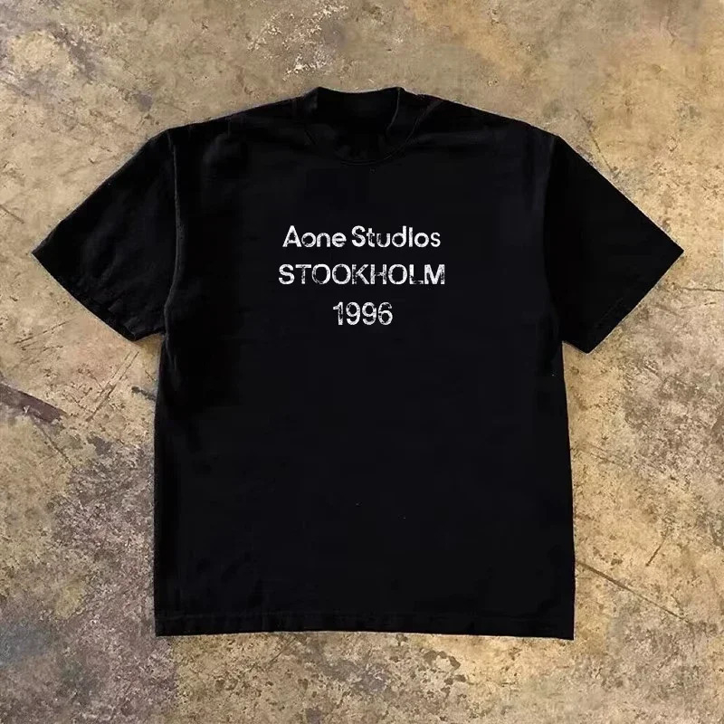 Streetwear Brand Logo - Klasyczne logo STOCKHOLM 1996 Wyblakły luksusowy
