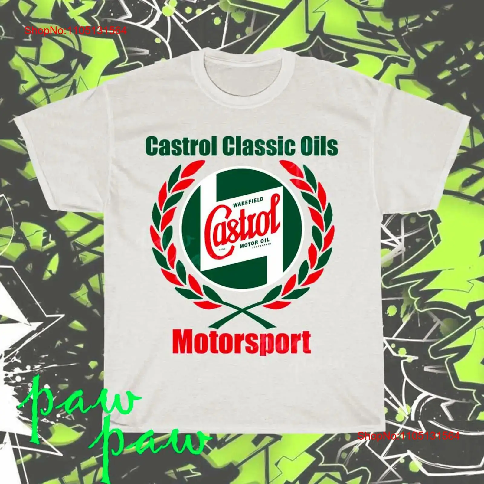 Streetwear Brand Graphic Designer - Nowa koszulka Castrol Oil z logo,