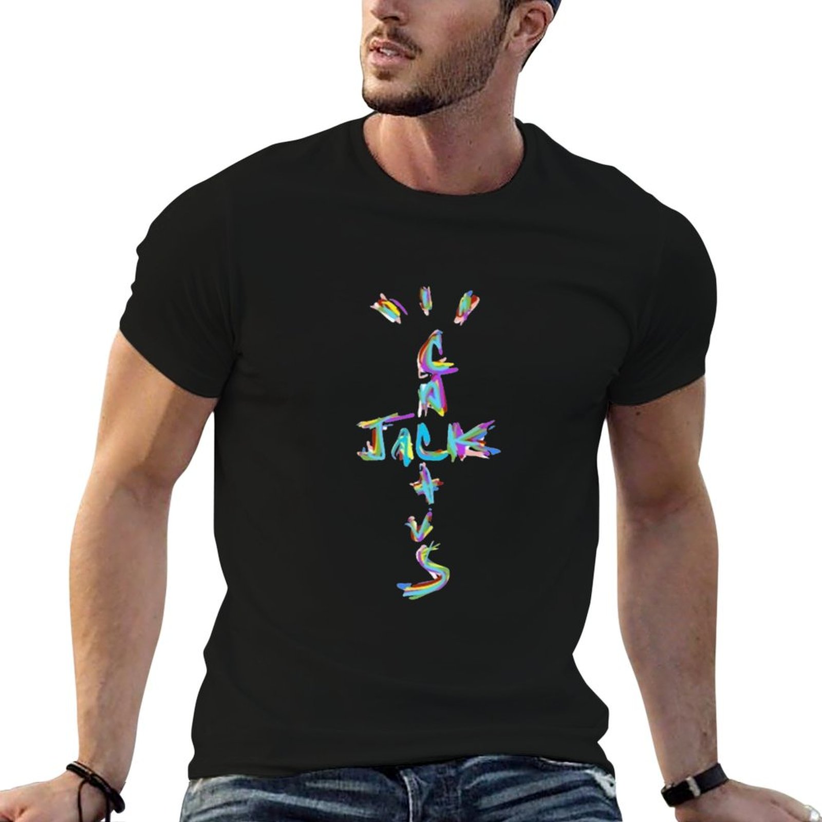 Cactus Jack Tee - Koszulka Cactus Jack, wygodna koszulka robocza