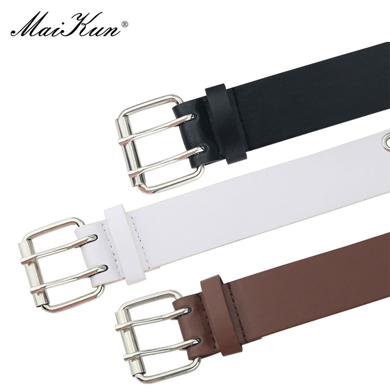 MaiKun damskie pasy Punk Goth  – Streetwear Brand Belts recenzja i cena