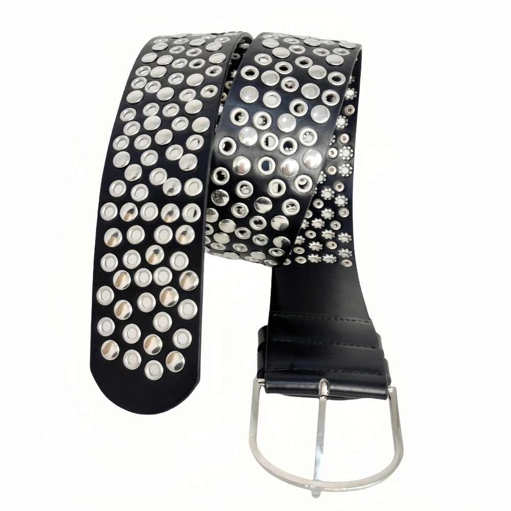 Pasek Punk z Otworami, Nitami  – Streetwear Brand Belts recenzja i cena