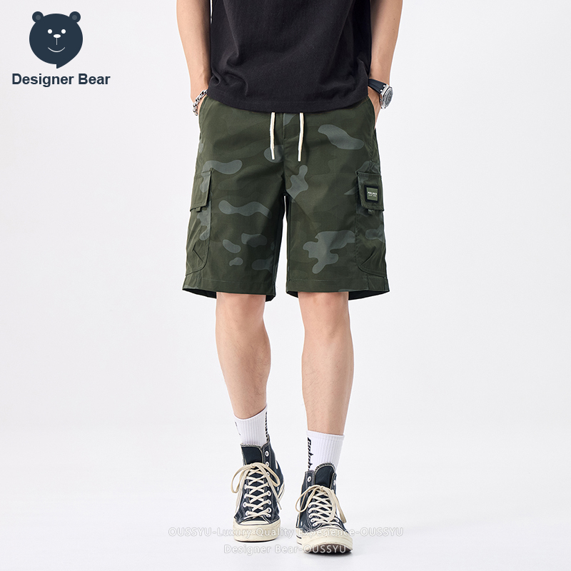 Męskie letnie szorty cargo w k – Streetwear Brand China recenzja i cena