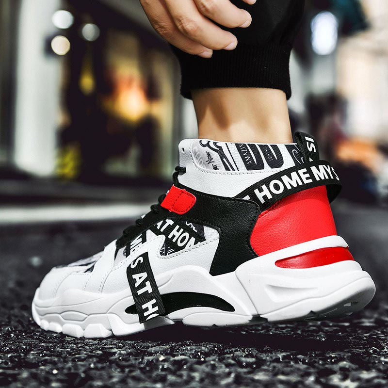 Duże rozmiary wysokie góry Chu – Streetwear Brand With White Flowers recenzja i cena
