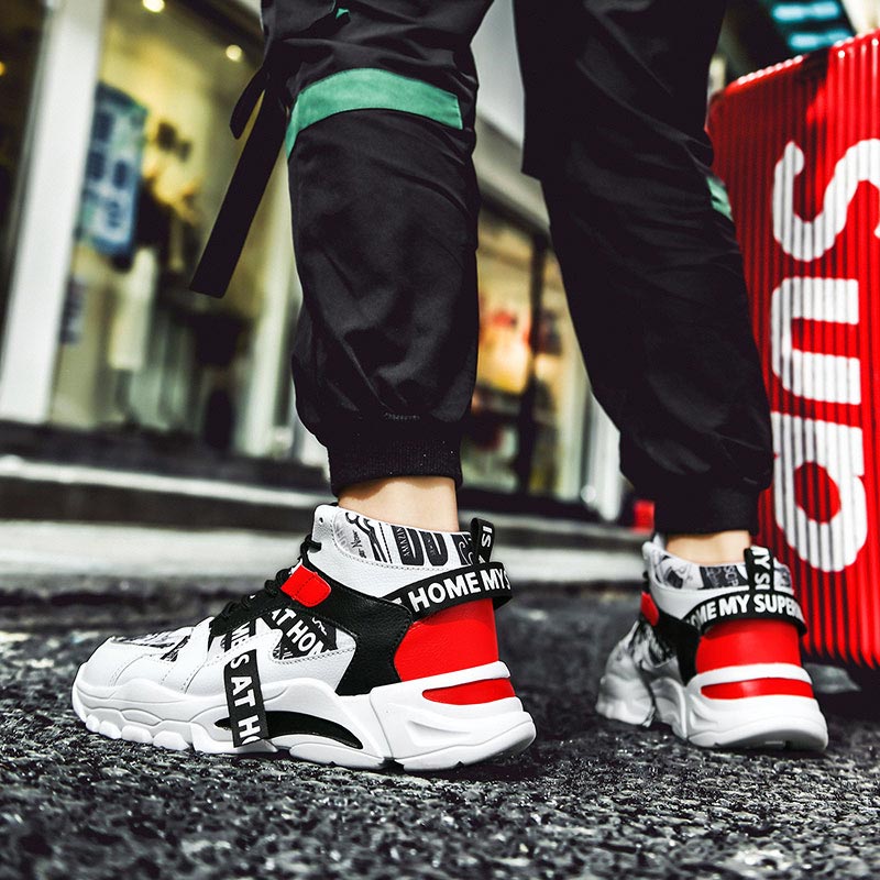 Duże rozmiary wysokie góry Chu – Streetwear Brand With White Flowers recenzja i cena