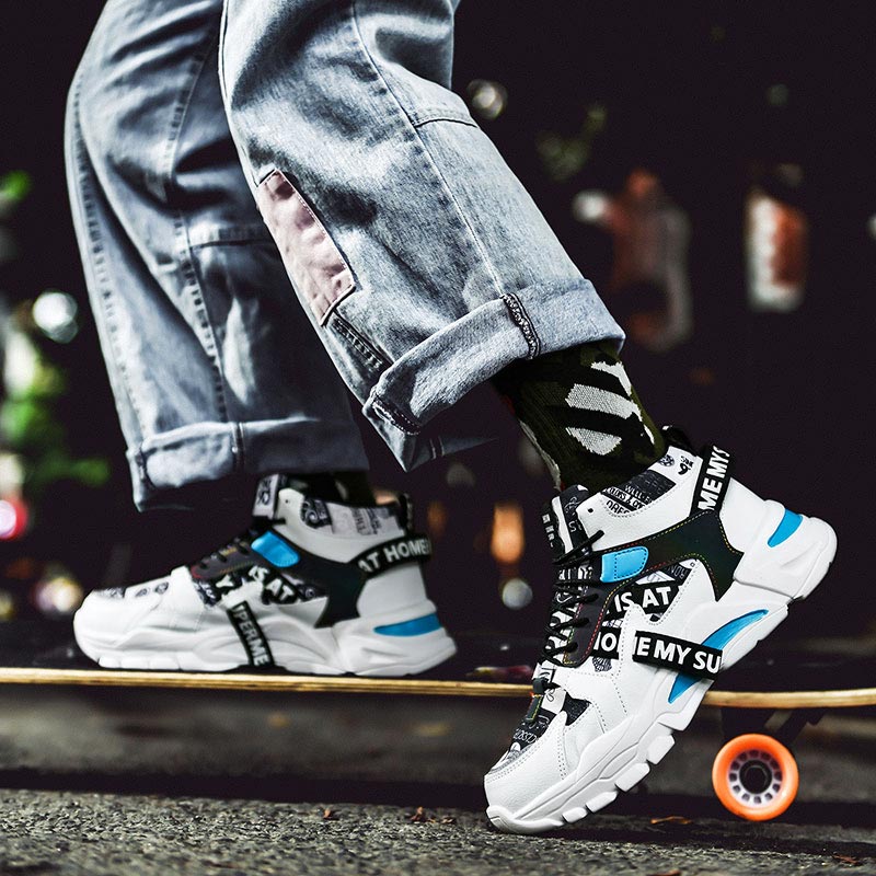 Duże rozmiary wysokie góry Chu – Streetwear Brand With White Flowers recenzja i cena