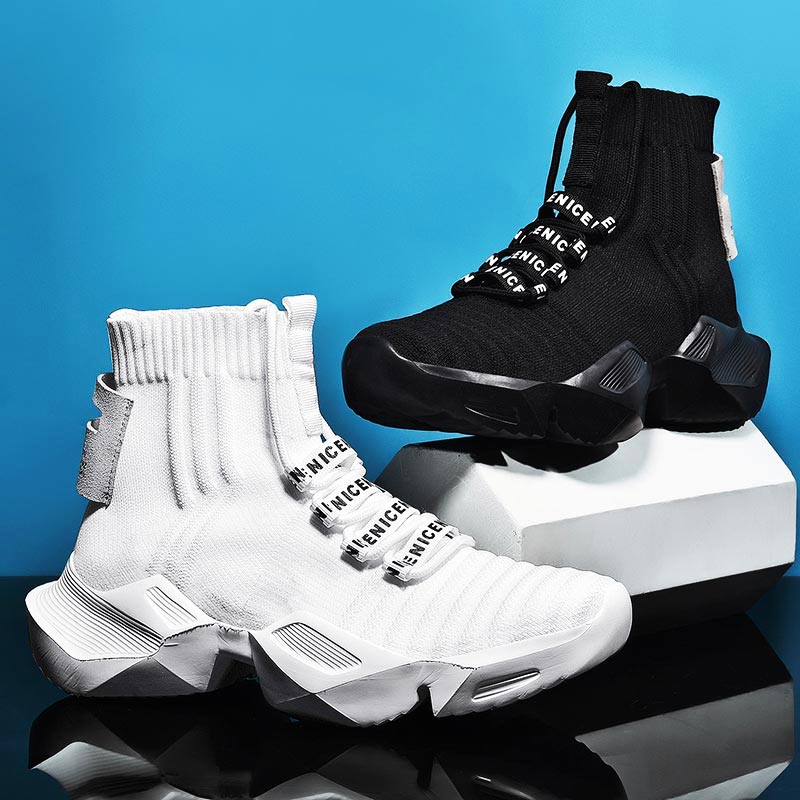 Plus Size High Top Massive Spo – Streetwear Brand With White Flowers recenzja i cena
