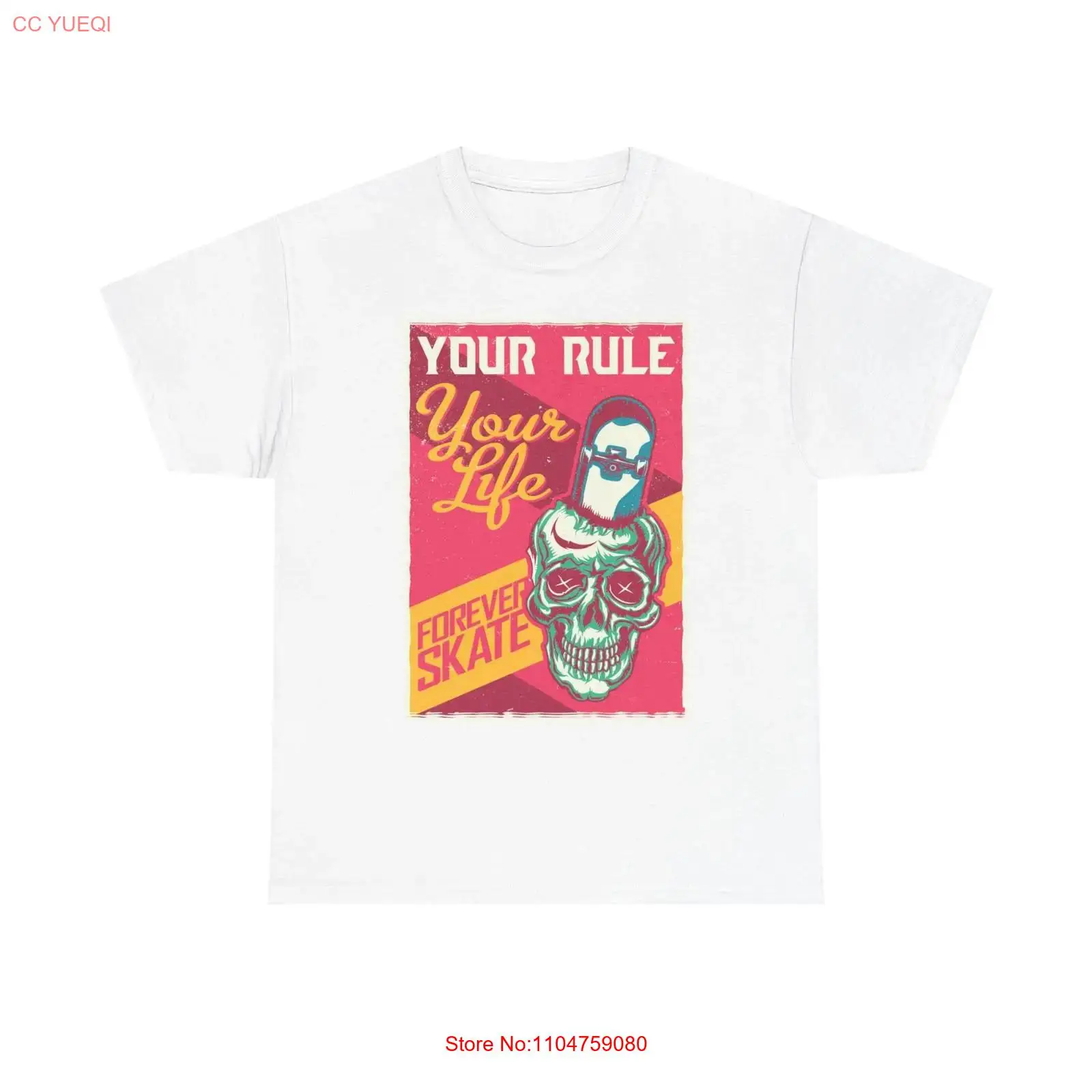 Koszulka Forever Skate, nowa,  – Streetwear Brand Graphic Designer recenzja i cena
